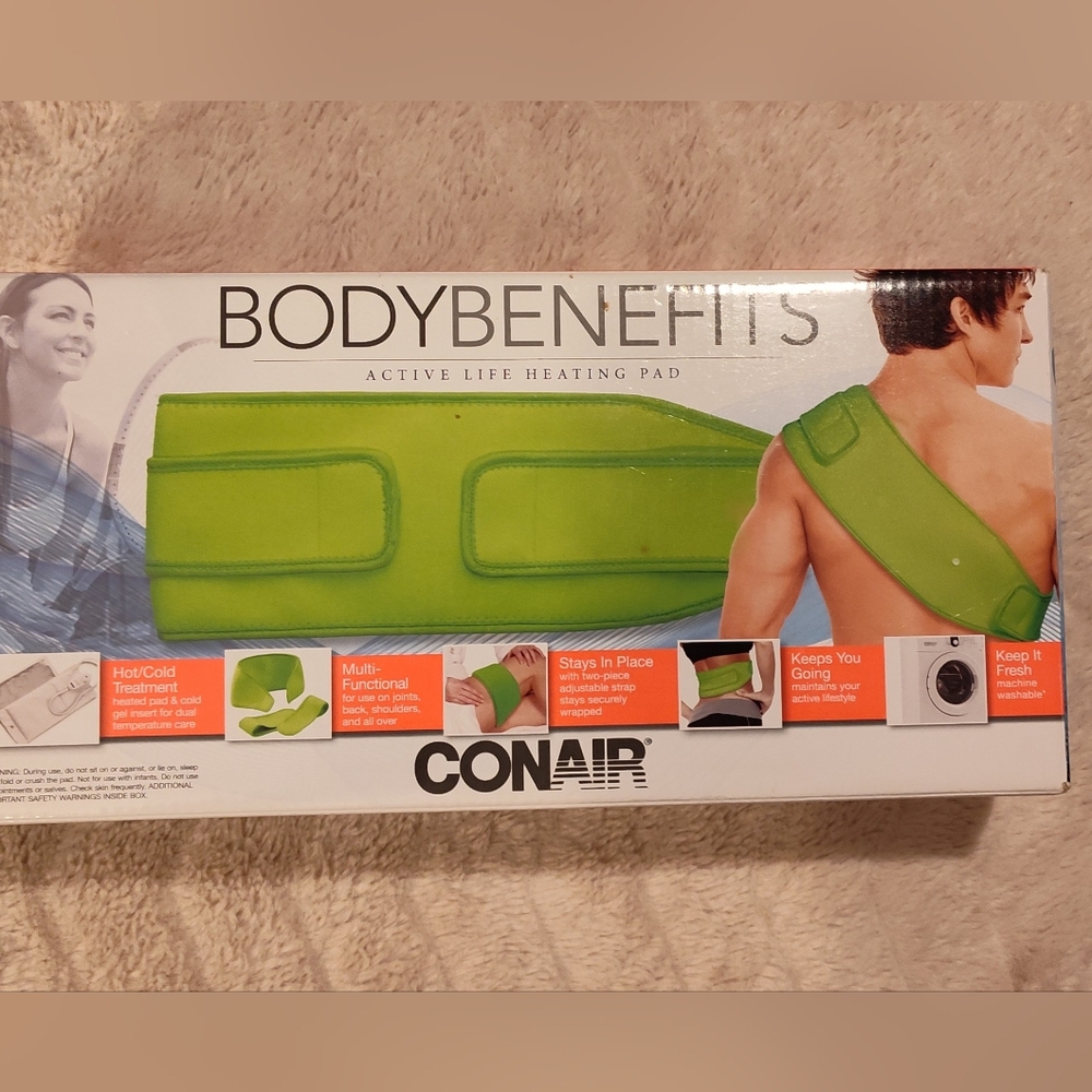MEW! CONAIR Bodybuilders Hot/Cold Heating Pad